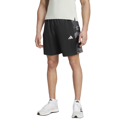 Short Training Camouflage Adidas – AEROREADY, Recyclé, Poches Zippées