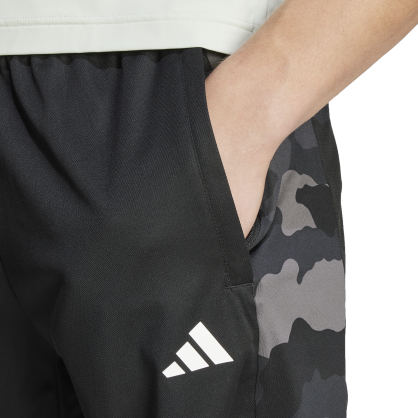 Short Training Camouflage Adidas – AEROREADY, Recyclé, Poches Zippées