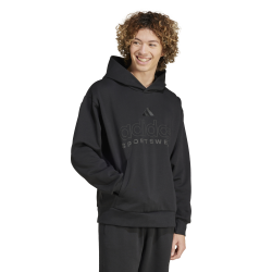Sweat à Capuche Adidas ALL SZN – Molleton Doux, Coupe Ample, Style Graphique