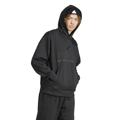 Sweat à Capuche Adidas ALL SZN – Molleton Doux, Coupe Ample, Style Graphique