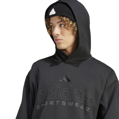 Sweat à Capuche Adidas ALL SZN – Molleton Doux, Coupe Ample, Style Graphique