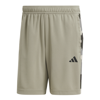 Short de Training Camouflage Adidas – AEROREADY, Poches Zippées, 100% Recyclé