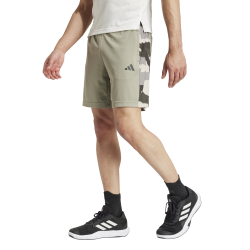 Short de Training Camouflage Adidas – AEROREADY, Poches Zippées, 100% Recyclé
