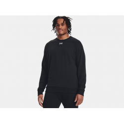 Sweat Polaire UA Rival Homme Noir – Doux, Chaud, Intérieur Brossé