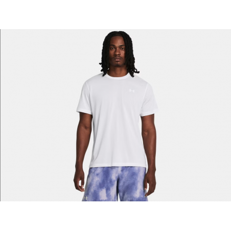 T-shirt UA Launch Homme Blanc – 1382582-100