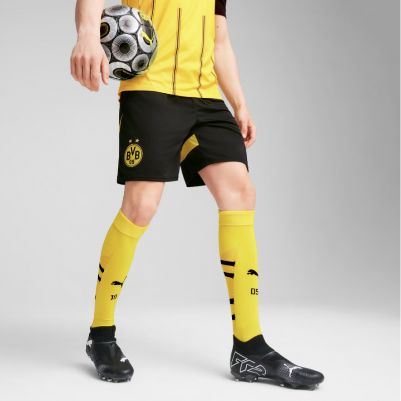 Borussia Dortmund Men’s Official Shorts 24/25 – Puma – 774977_02 Borussia Dortmund Men’s Official Shorts 24/25 – Puma – 774977_02