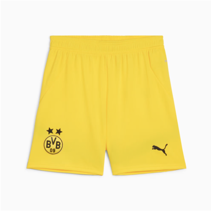 Short Junior Borussia Dortmund 24/25 Puma – Officiel, dryCELL, Style Match