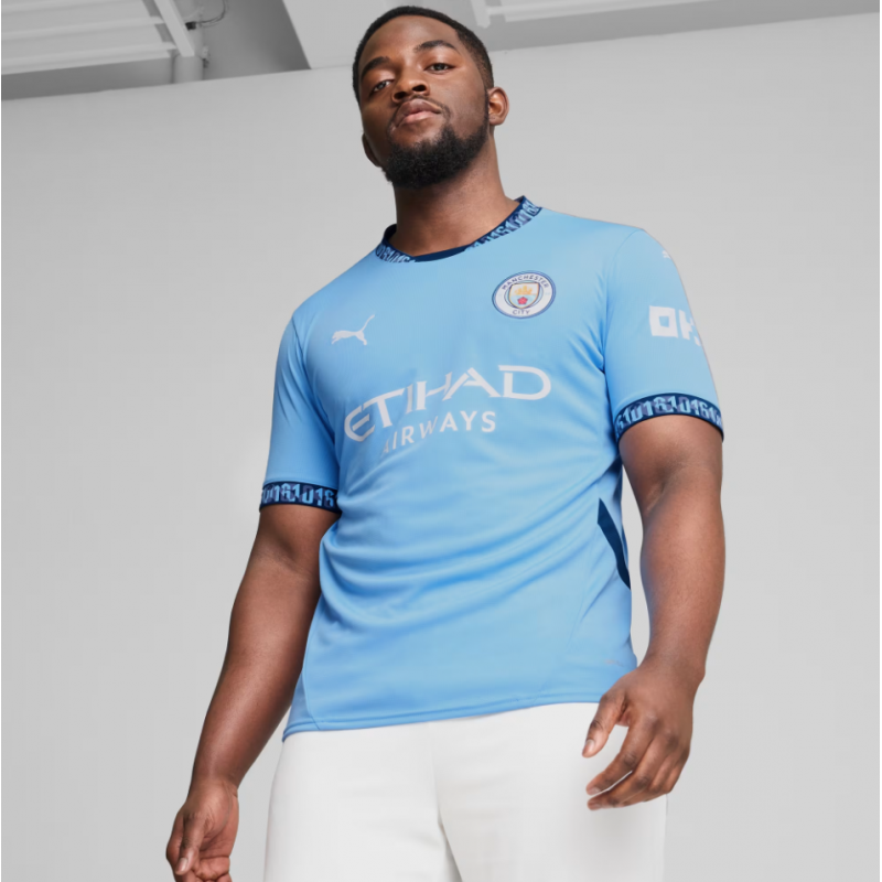 Maillot Home 24/25 Manchester City Homme Puma – 775075_01 Maillot Home 24/25 Manchester City Homme Puma – 775075_01