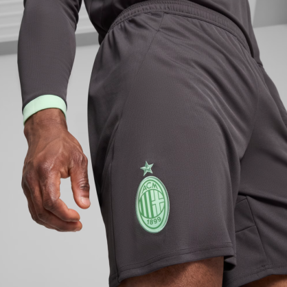 Short AC Milan 24/25 Homme Puma – Officiel, dryCELL, Coupe Confortable