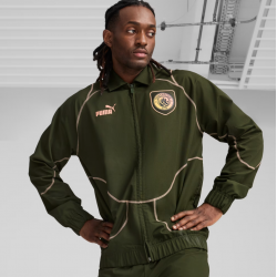 Veste de Survêtement ftblSTATEMENT Manchester City Puma – Ripstop, Badge Silicone, Confort Club