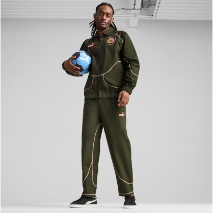 Veste de Survêtement ftblSTATEMENT Manchester City Puma – Ripstop, Badge Silicone, Confort Club