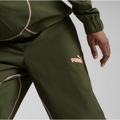 Pantalon de Survêtement ftblSTATEMENT Manchester City Puma – Coupe Ajustée, Confort Coton, Écusson Officiel