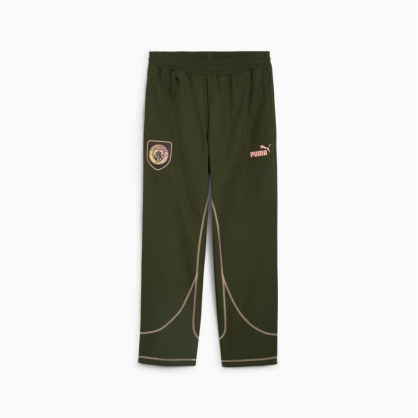 Pantalon de Survêtement ftblSTATEMENT Manchester City Puma – Coupe Ajustée, Confort Coton, Écusson Officiel