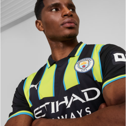 Maillot Extérieur 24/25 Manchester City Homme Puma – Hommage 1999, dryCELL, Style Décontracté