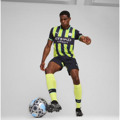 Maillot Extérieur 24/25 Manchester City Homme Puma – Hommage 1999, dryCELL, Style Décontracté