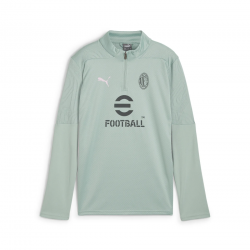 Haut Entraînement Junior AC Milan Puma – 1/4 Zip, dryCELL et Détails Rossoneri