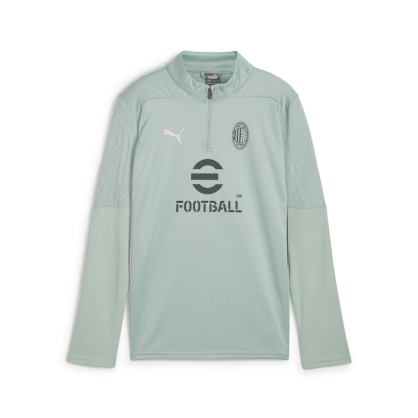 Haut Entraînement Junior AC Milan Puma – 1/4 Zip, dryCELL et Détails Rossoneri