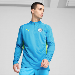 Haut Entraînement 1/4 Zip Manchester City Homme – Puma Officiel 2024/25