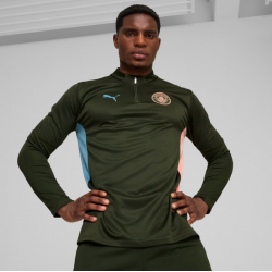Haut d'entraînement 1/4 zip Manchester City Homme – Puma 777529_13 | Officiel & Technique