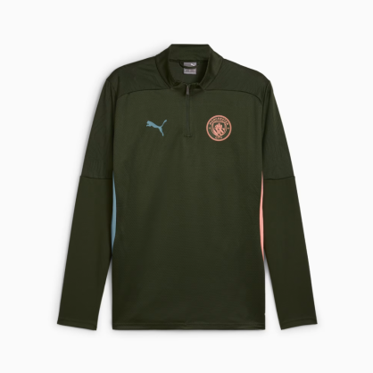 Manchester City 1/4 Zip Training Top – Men – Puma 777529_13 | Pro Performance