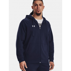 Sweat à Capuche Zippé UA Rival Homme 1379767-410 – Polaire Coton Ultra-Douce & Chaude | OfficialStore.ch