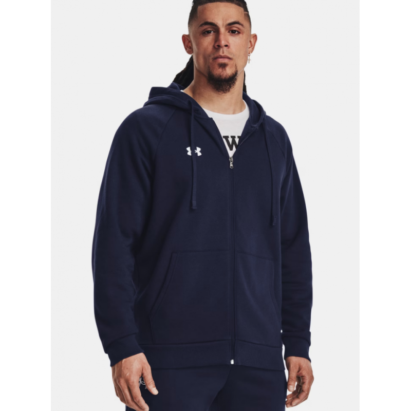 Sweat à Capuche Zippé UA Rival pour Homme – 1379767-410