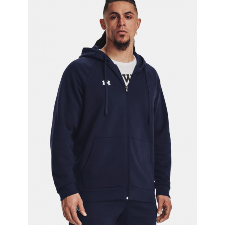Sweat à Capuche Zippé UA Rival pour Homme – 1379767-410