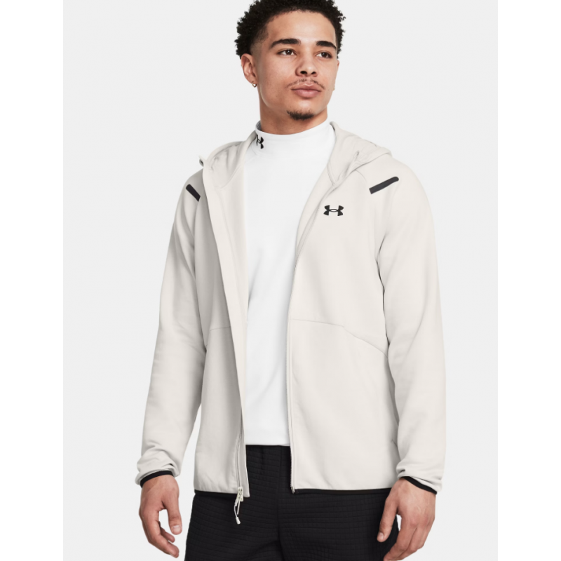 Sweat à Capuche Zippé en Polaire UA Unstoppable pour Homme – 1389352-110 Sweat à Capuche Zippé en Polaire UA Unstoppable pour Homme – 1389352-110