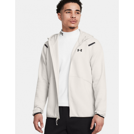 Sweat à Capuche Zippé en Polaire UA Unstoppable pour Homme – 1389352-110