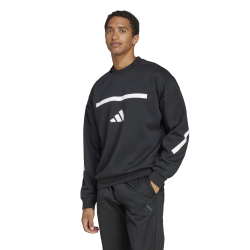 Sweat-shirt Z.N.E. Adidas – JD5982 | Coupe ample & chaleur triple épaisseur