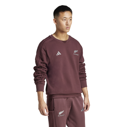 All Blacks Crewneck Sweatshirt Adidas – JD4079 | 100% Cotton, French Terry, Embroidered Crest