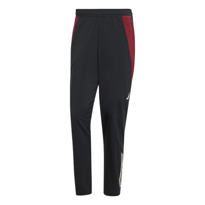 Manchester United Presentation Pants Adidas – JE3738 | Recycled Polyester, Standard Fit, Embroidered Crest