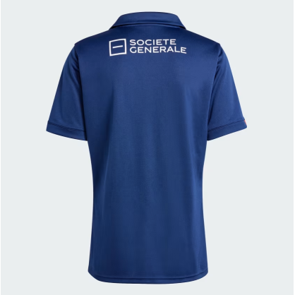 France Rugby Home Jersey Adidas – JG3533 | AEROREADY, Embroidered Crest, Tricolor Shoulder Stripes