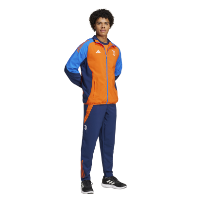 Adidas Juventus Presentation Pants – Slim Fit, Zip Pockets, Official Logo | IS5826