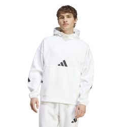 Veste à capuche Z.N.E. Adidas – Coupe ample, tissu triple épaisseur, poche kangourou | JF2454
