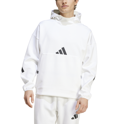 Veste à capuche Z.N.E. Adidas – Coupe ample, tissu triple épaisseur, poche kangourou | JF2454