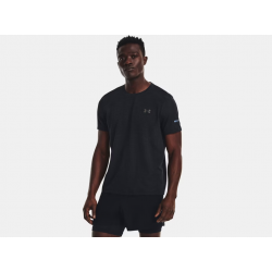 UA Seamless Stride Men’s T-Shirt – Black, Breathable & Seam-Free | 1375692-001