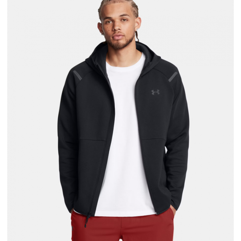 Sweat à capuche zippé en polaire UA Unstoppable pour homme Sweat à capuche zippé en polaire UA Unstoppable pour homme