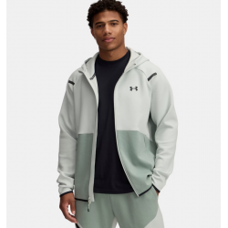 Men’s UA Unstoppable Full-Zip Hoodie – Stretch Fleece & Sweat-Wicking