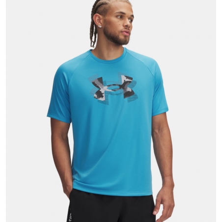 T-shirt à manches courtes UA Tech™ Print Fill pour homme