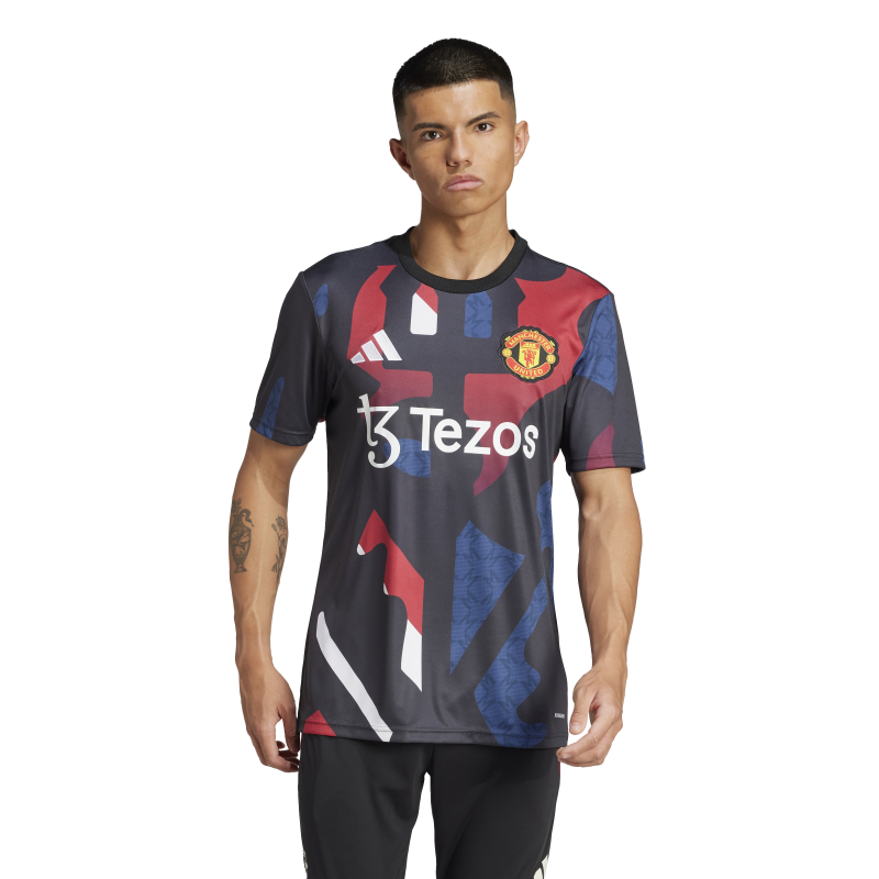 Maillot d'échauffement Manchester United Adidas Maillot d'échauffement Manchester United Adidas