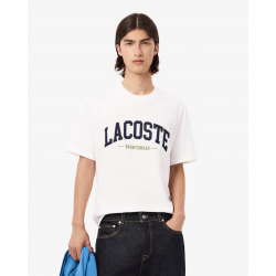 Men’s Cotton T-Shirt – Lacoste | Classic & Sporty Look | TH6565-001