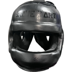 Casque de Boxe Brave Art – Protection pour le Nez, Cuir Premium