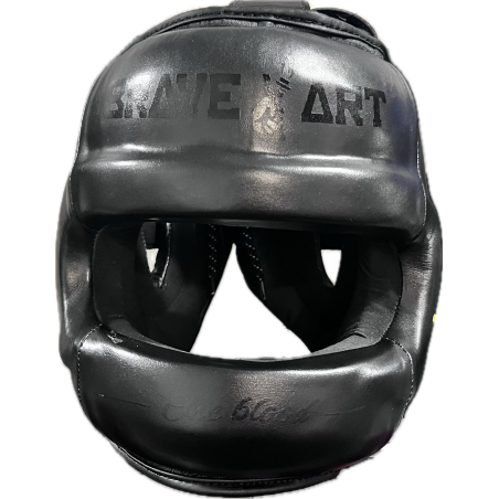 Casque de Boxe Brave Art – Protection pour le Nez, Cuir Premium