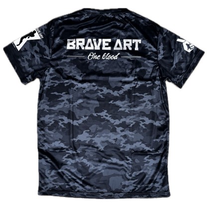 T-Shirt Fast Dry Camo 2.0 Brave Art – Style Tactique et Résistance