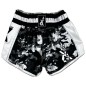 Short Muay Thaï Satiné Brave Art – Camouflage Noir, Gris & Blanc Short Muay Thaï Satiné Brave Art – Camouflage Noir, Gris & Blanc
