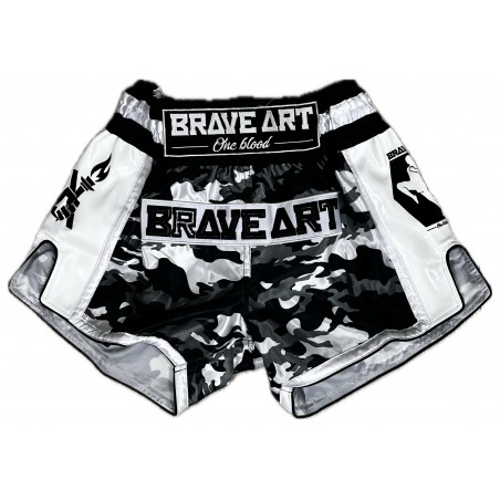 Short Muay Thaï Camouflage – puissance, fluidité et style – Brave Art