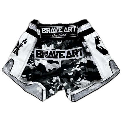 Short Muay Thaï Camouflage – puissance, fluidité et style – Brave Art