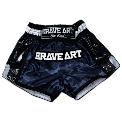 Short Muay Thaï Camouflage – puissance, confort, et style – Brave Art