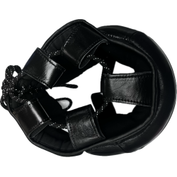 Brave Art Leather Boxing Headgear with Nose Guard